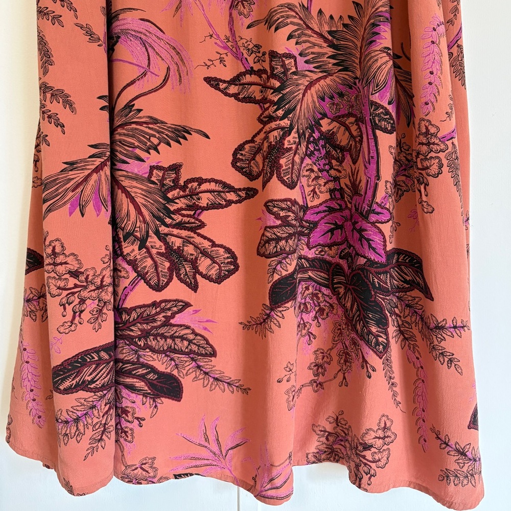 Floral Print Women's Skirt M - Picture 4 of 5